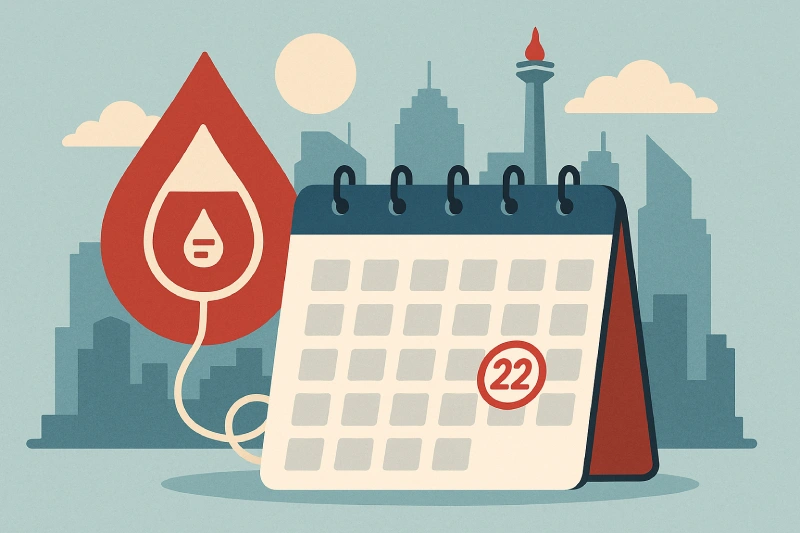 Jadwal Donor Darah Jakarta Barat 22 Juni 2025