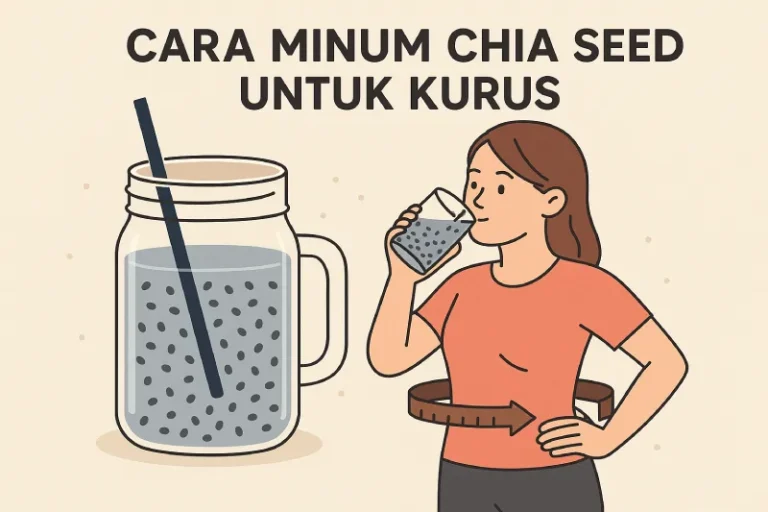 cara minum chia seed untuk kurus