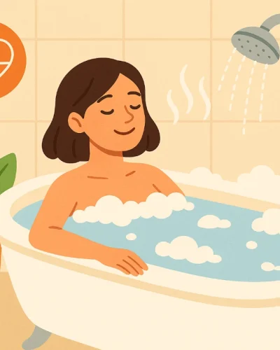 Manfaat mandi air hangat